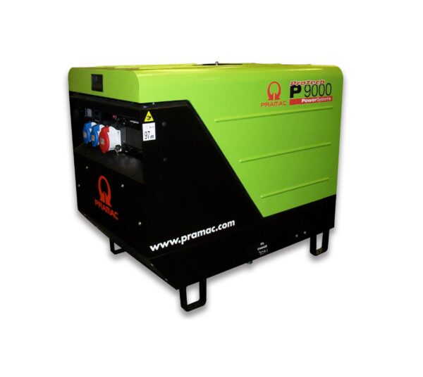 Pramac P9000 Electric Start 3 Phase Diesel Generator +CONN, AVR 8.5kw