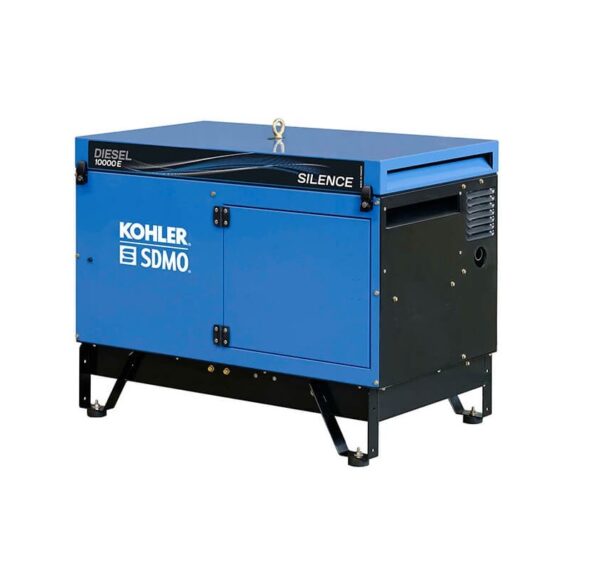 SDMO 10000E Silenced Diesel 9kw Generator with APM202 Panel Inc Wheel Kit